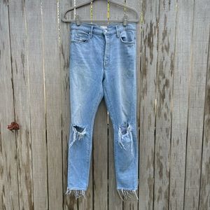 Mother Miranda skinny ankle jeans